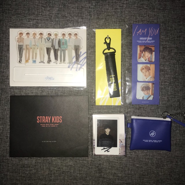 Stray Kids - Unveil & Hi Stay Goods (Keyring, Standee, Bookmark, Pola event, Coin case,Sticky notes)