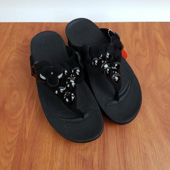 SANDAL JEPIT WANITA FITFLOP FLEUR WOMEN ORIGINL FITFLOP PROMO