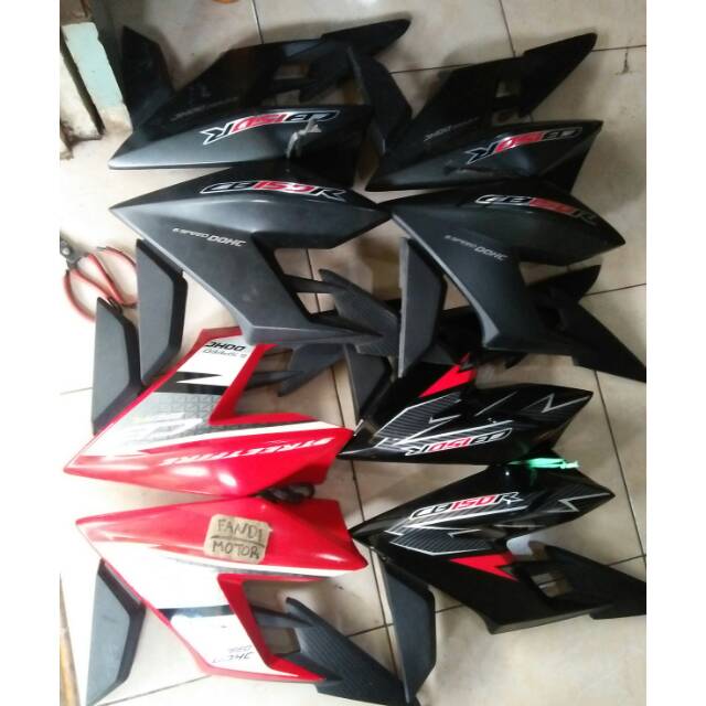 Shround cover sayap tanki tangki tengki kanan kiri L R new cb150 r led streetfire ori k15 k56