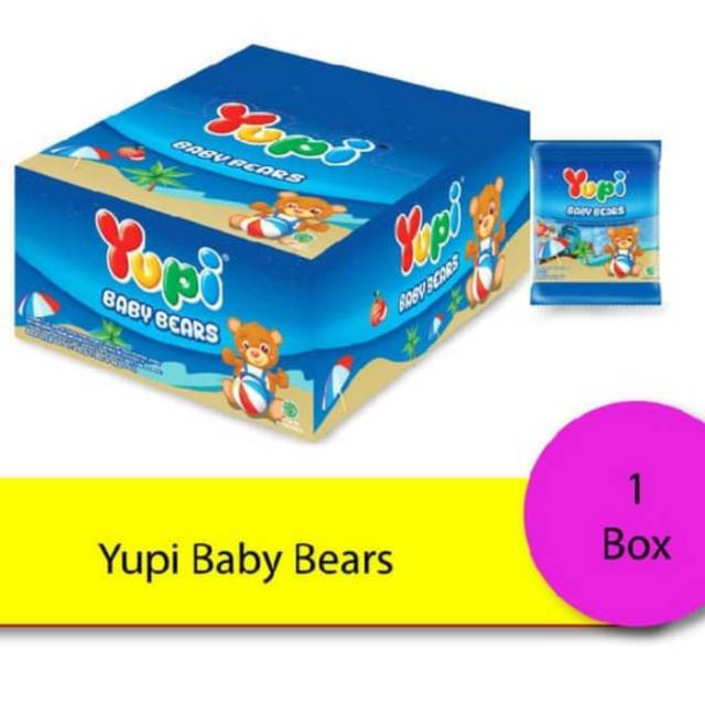 

Yupi Baby Bears 1 Box / 1 kotak