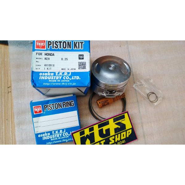 Piston Kit TKRj Megapro size std up 200