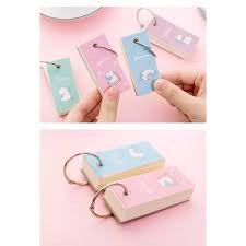 Note Book Buku Tulis Catatan Kecil Karakter Lucu Unicorn Import Memo Catatan Kecil