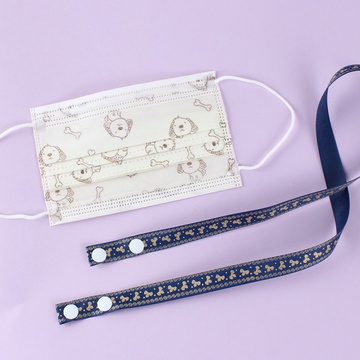 

Tali Lanyard Anti Hilang Motif Navy Butterfly