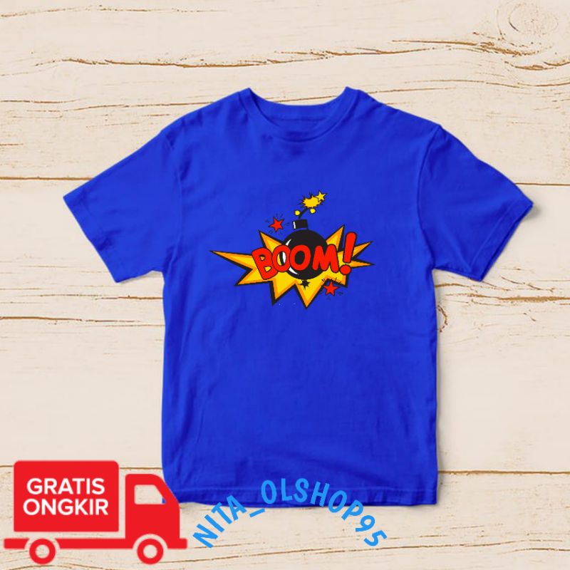 baju anak bomberman , baju anak karakter