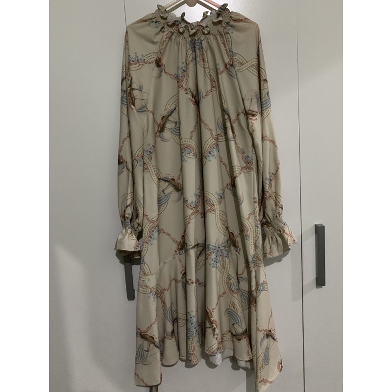 Preloved Pinishi Tunic warna Maple WEARING KLAMBY ( Sulawesi series )