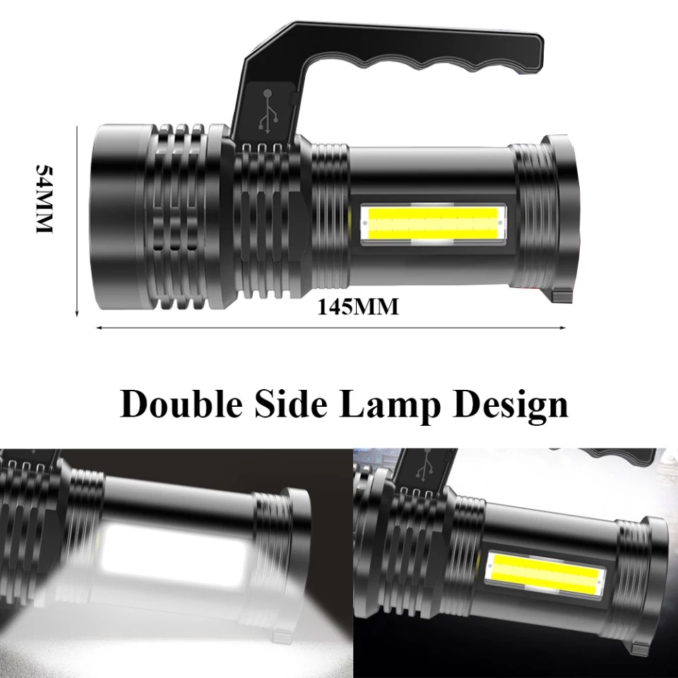 ⭐LDI⭐ SENTER LED GAGANG 45W + 20W / SENTER LED CHARGEABLE / SENTER CAS LED