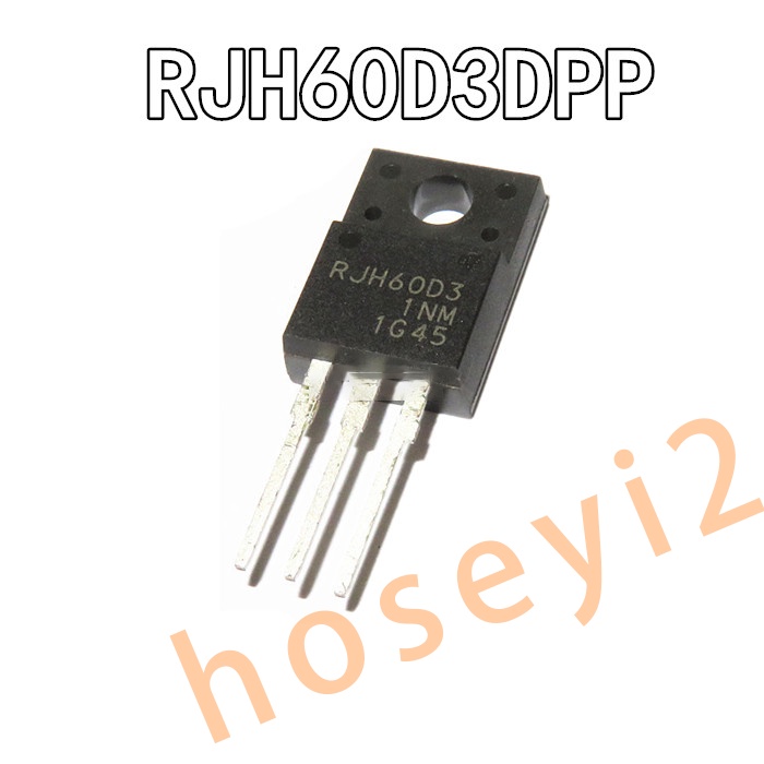 5pcs Ic RJH60D3 RJH60D3DPP TO-220F 600V 17A