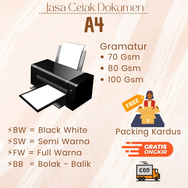 

Print Kertas HVS A4 | Cetak Dokumen Langsung Jadi