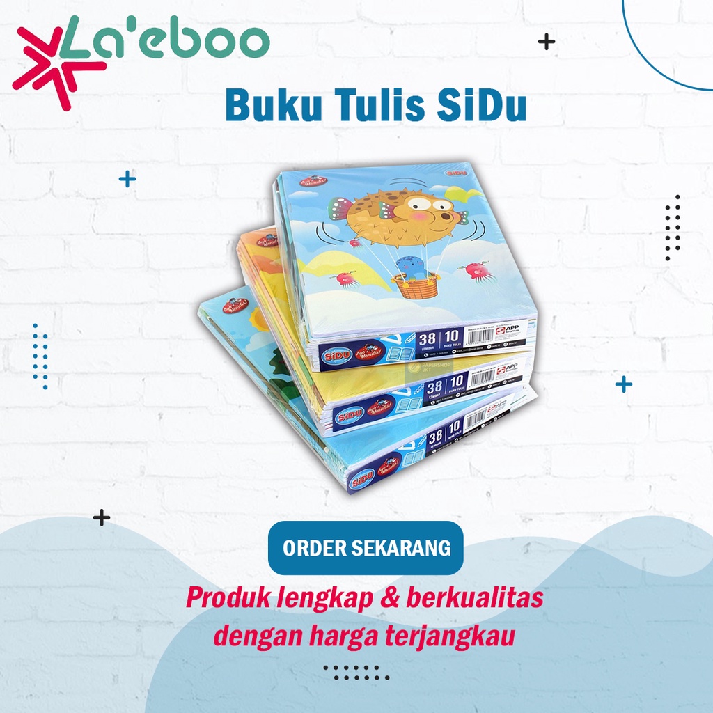 

Buku Tulis SiDu | Buku Tulis Sekolah