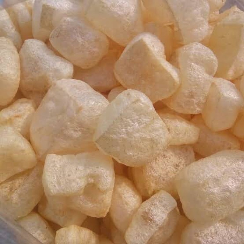 

100gram RAMBAK KRUPUK KULIT SAPI ASIN GURIH | snack kiloan termurah