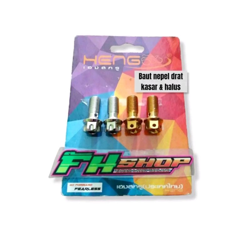 Baut nepel angin kaliper probolt stainless original Heng Thailand