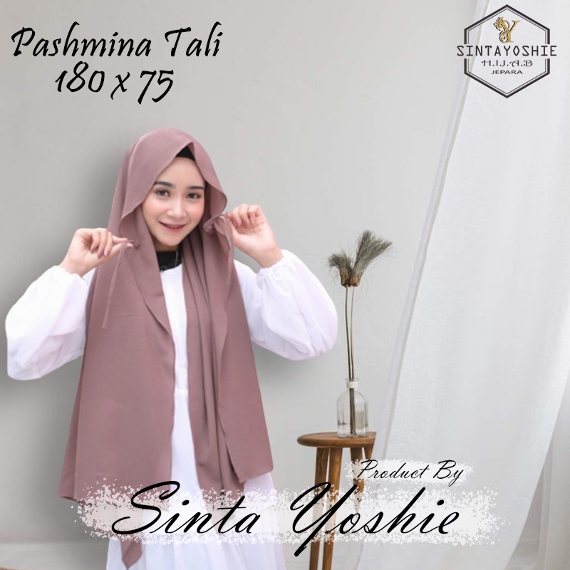 SintaYoshie-180X75 PASHMINA TALI DIAMOND ITALIANO PREMIUM QUALITY