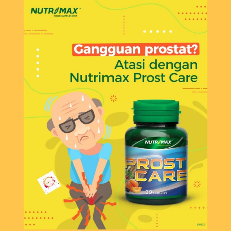 NUTRIMAX PROST CARE ISI 30 || PROSTCARE VITAMIN OBAT KESEHATAN PROSTAT || NUTRIMAX || PROSTCARE