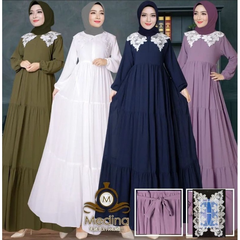 Gamis syari terbaru terlaris prianka maxy