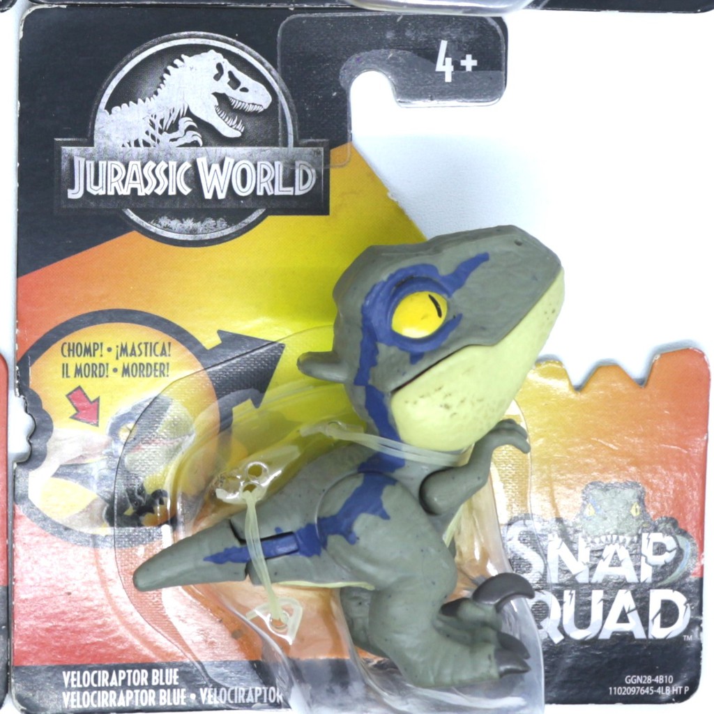Snap Squad Velociraptor Blue Wave 1
