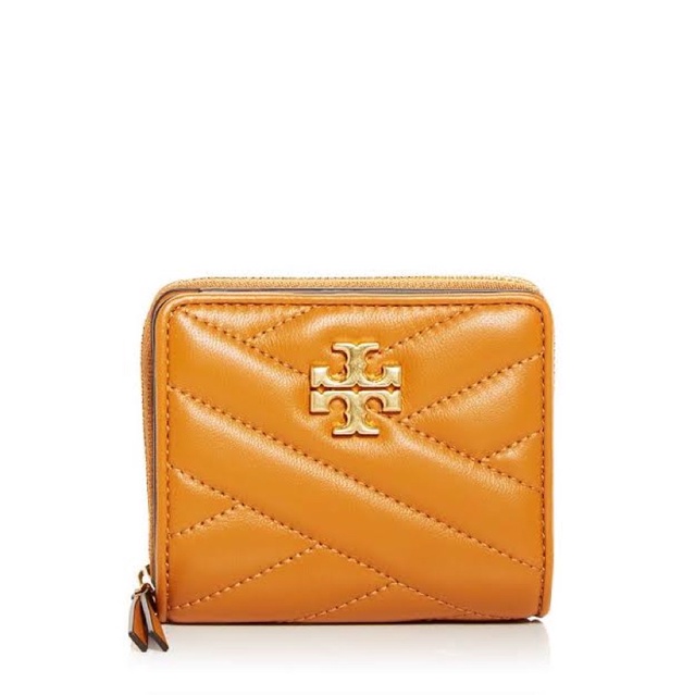 tory burch tb kira wallet bifold squash