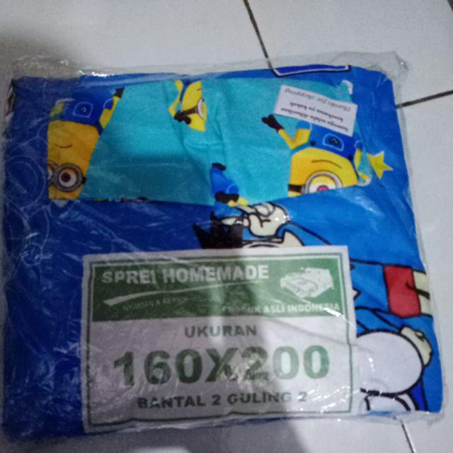 Sprei Homemade Termurah Motif Karakter Anak Dewasa Brown Grass