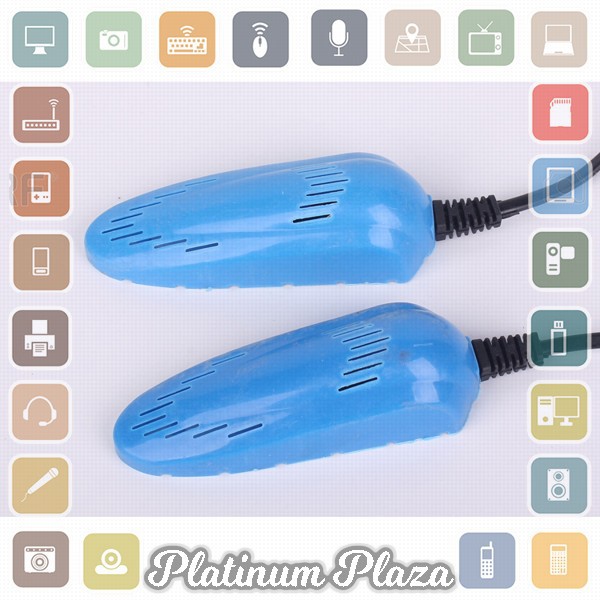 Pengering Sepatu Elektrik Dhoes Dryer Deodorizing 20W EU Plug - NS-500 - Blue`15L7VY-