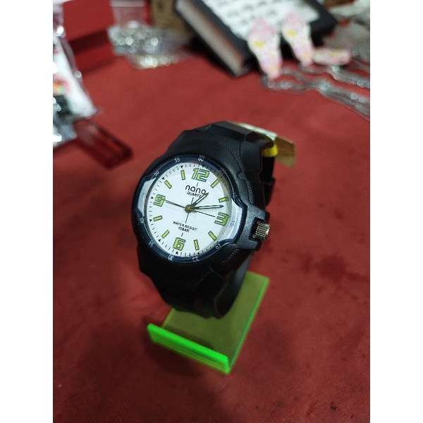 jam tangan tahan air pria/wanita (nano)