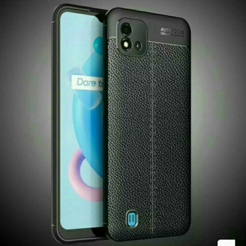 Autofocus softcase Realme C11 2021, Realme C21Y silikon slim case hitam