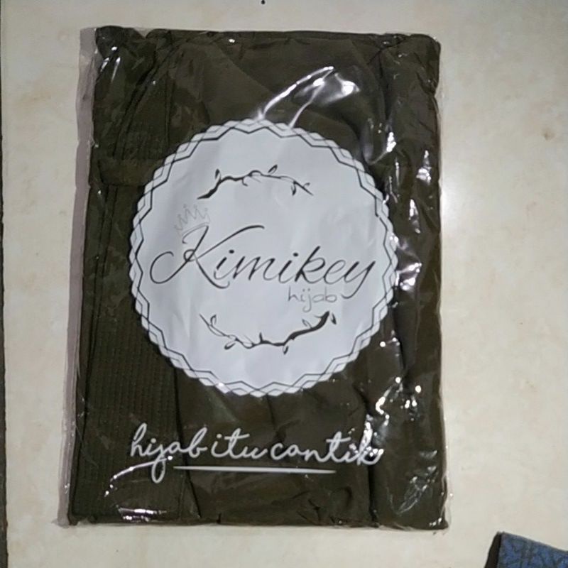 HIJAB INSTAN MAIDA ORI KIMIKEY HIJAB-Olive