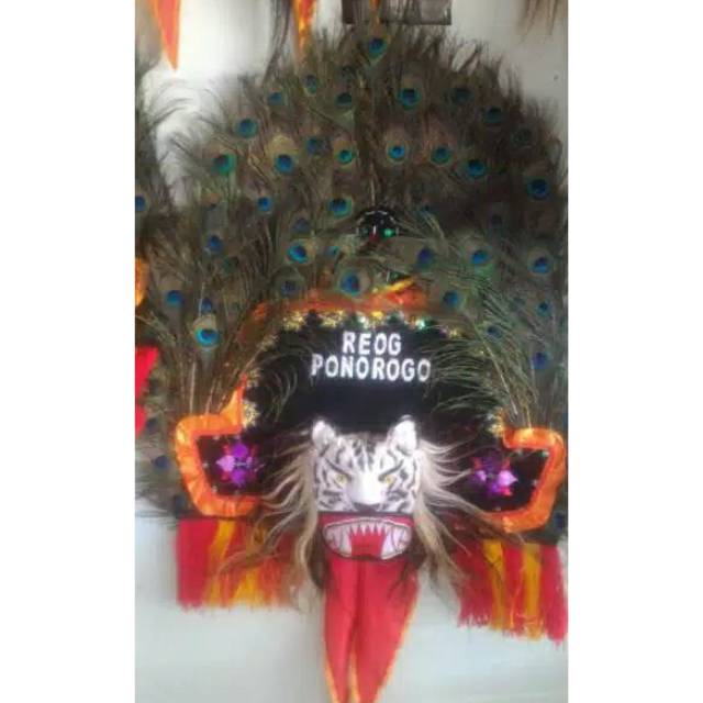 Reyog reog ponorogo ukuran mini 1 meter