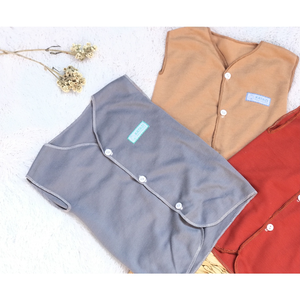 [BKTC001] 3 Pcs Baju Bayi Kutung Newborn Umur 0 - 6 Bulan