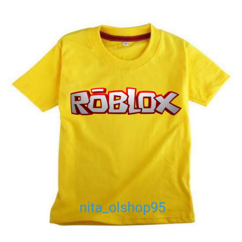 baju anak minicraft kaos anak roblox Minecraft