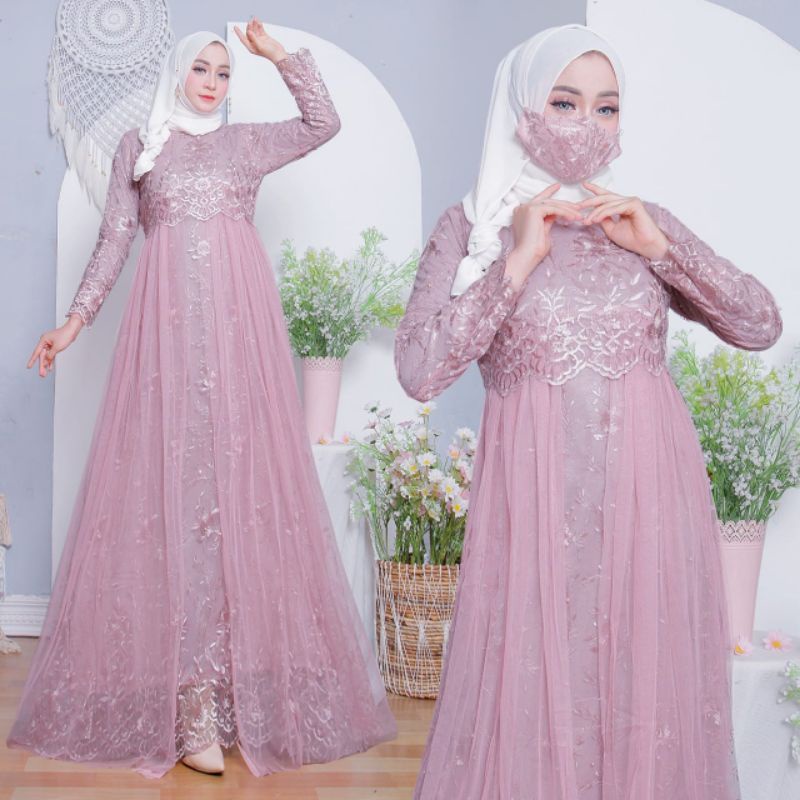 GAMIS LEBARAN MODERN//FASHION MUSLIM//BAJU GAMIS //GAMIS PESTA SERAGAM