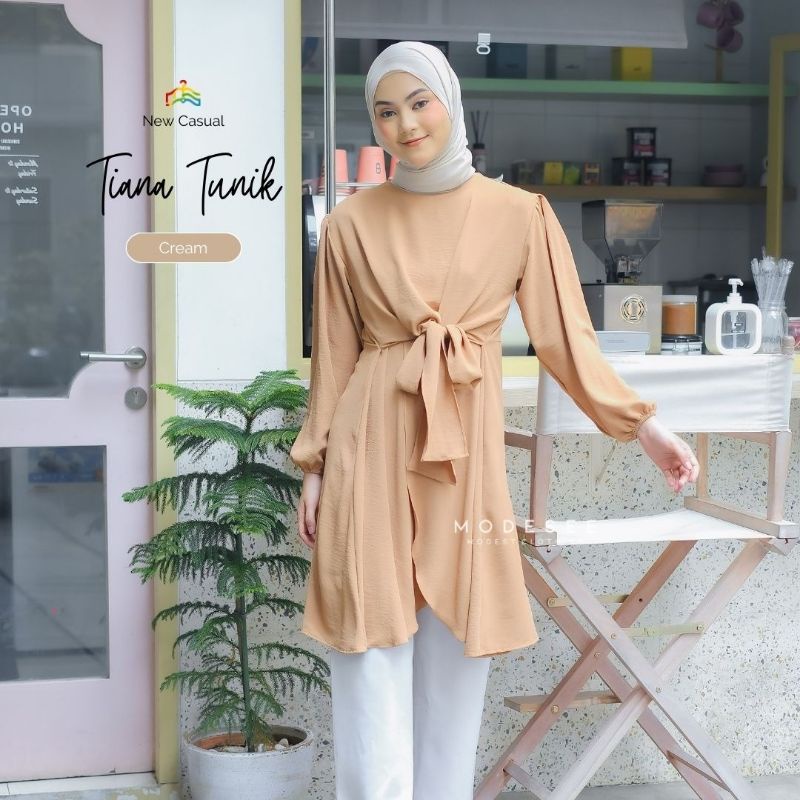 TIANA TUNIK BAJU MUSLIM WANITA TUNIC CANTIK