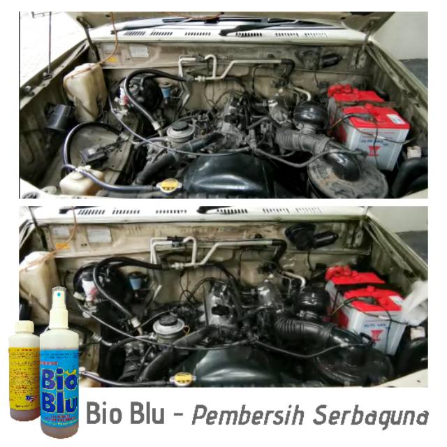 PEMBERSIH NODA OLI DI MESIN KENDARAAN - SERBAGUNA EFEKTIF AMPUH - BIO BLU 250ML