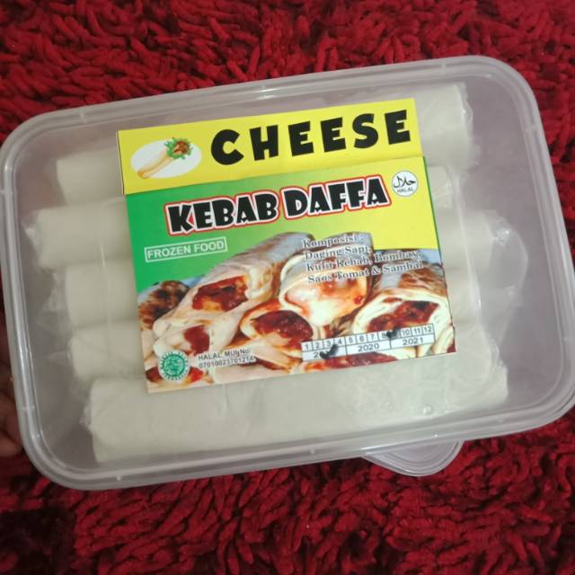 

Kebab sapi rasa cheese (Cheese Flavour)