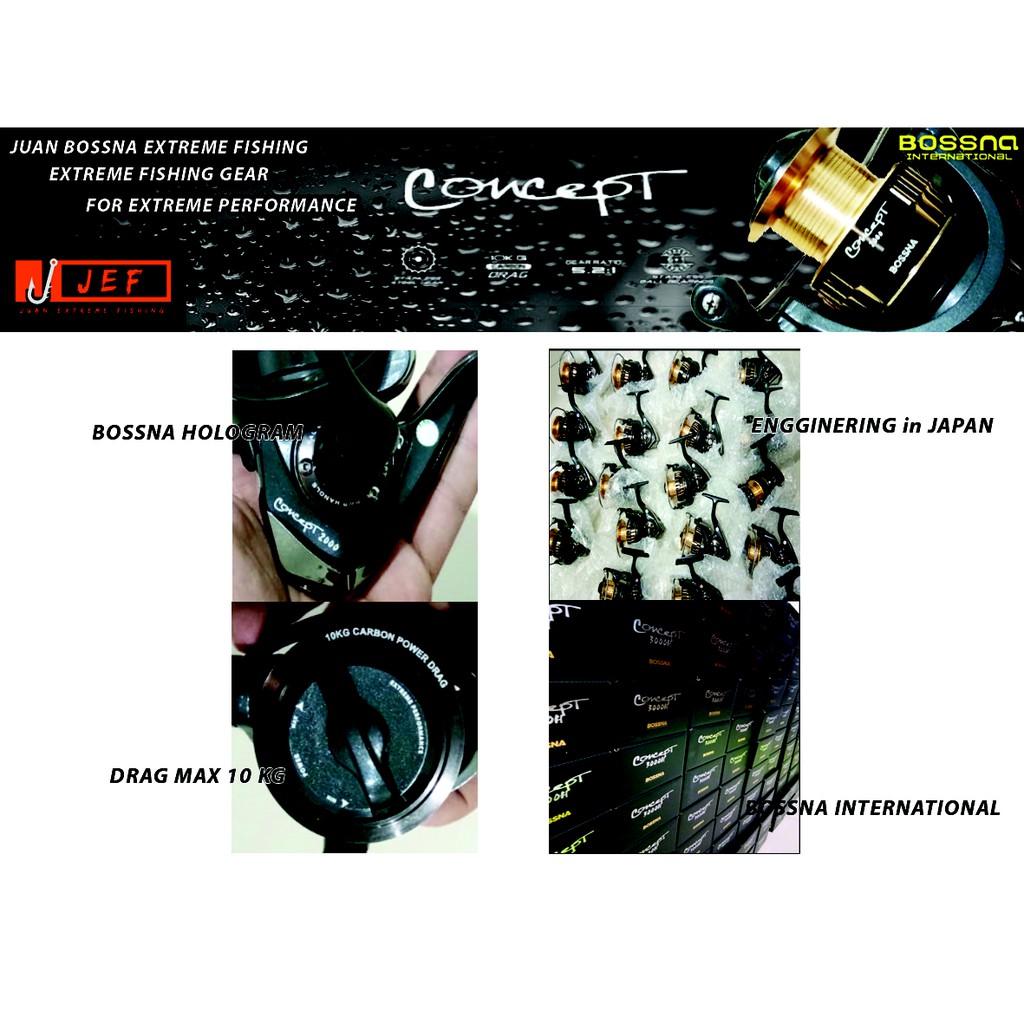 BOSSNA CONCEPT SW 5000H REEL BOSSNA