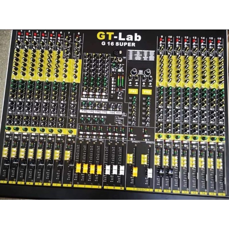 Mixer Audio GT Lab 16 Channel G16 G 16 SUPER Series Original By RDW