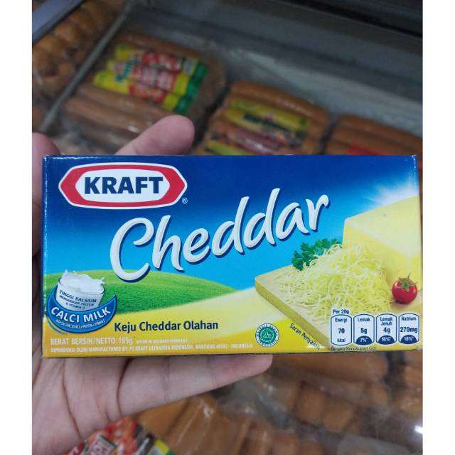 KRAFT KEJU  CHEDDAR QUICK  MELT  MILKY SOFT SINGLES 