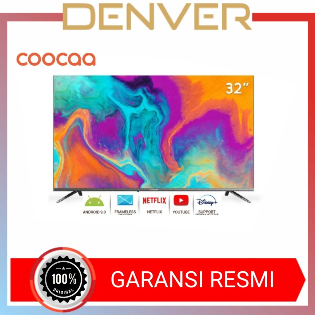 Jual Coocaa 32 Inch Android 9 0 Smart Led Tv Hd Built In Netflix