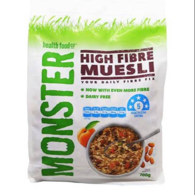 Monster High Fiber Muesli 700g