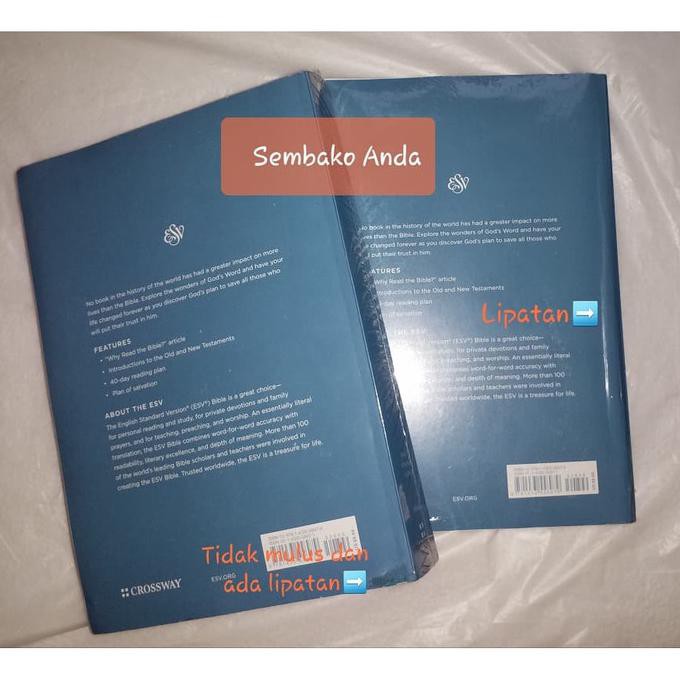 Esv Holy Bible Giant Print. English Standard Version Huruf Besar Large