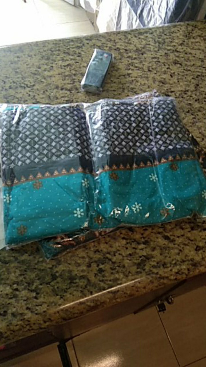 Gamis Batik Modern Murah Katun Halus Kombinasi Truntum, Ori Gamis Batik Pekalongan Big Size Jumbo