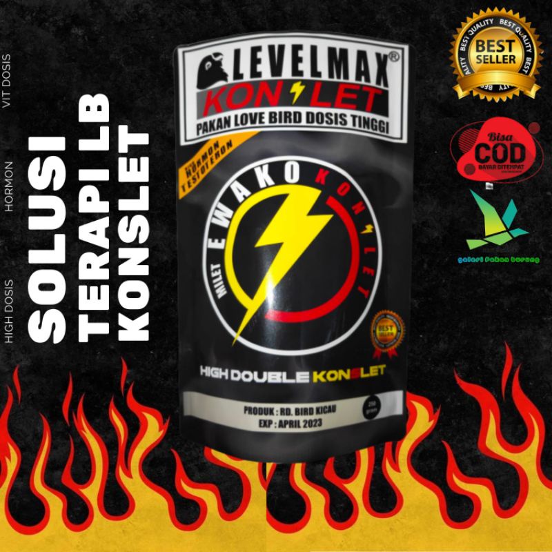Pakan LoveBird Konslet Ewako Bf
