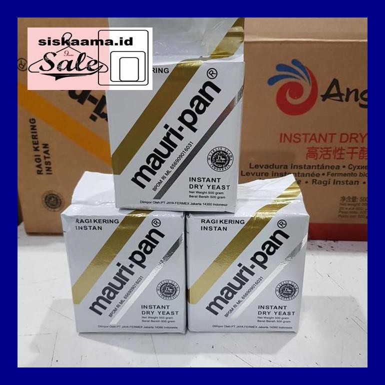 

A40D0Yh Ragi Instant Mauripan 500 Gram Grosir / Yeast Kering Pengembang 500G D50Tr40V