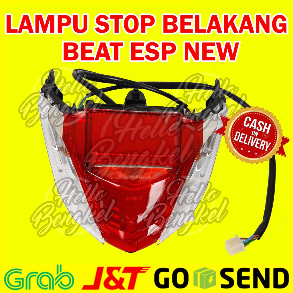 Lampu stop belakang rem beat esp new 2016 fi injeksi injection esp new baru terbaru 2016 2017