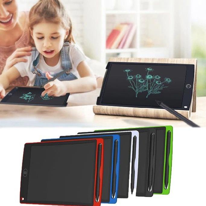 

Best - Alat Tulis LCD 8.5 Writing Tablet Board Pad Drawing Magic Book Tab Untuk Anak Dan Dewasa-Papan Tulis Untuk Gambar Menghapus LCD 8.5 Inch LED Color With Stylus Pen Mainan Anak Edukasi Belajar Anak