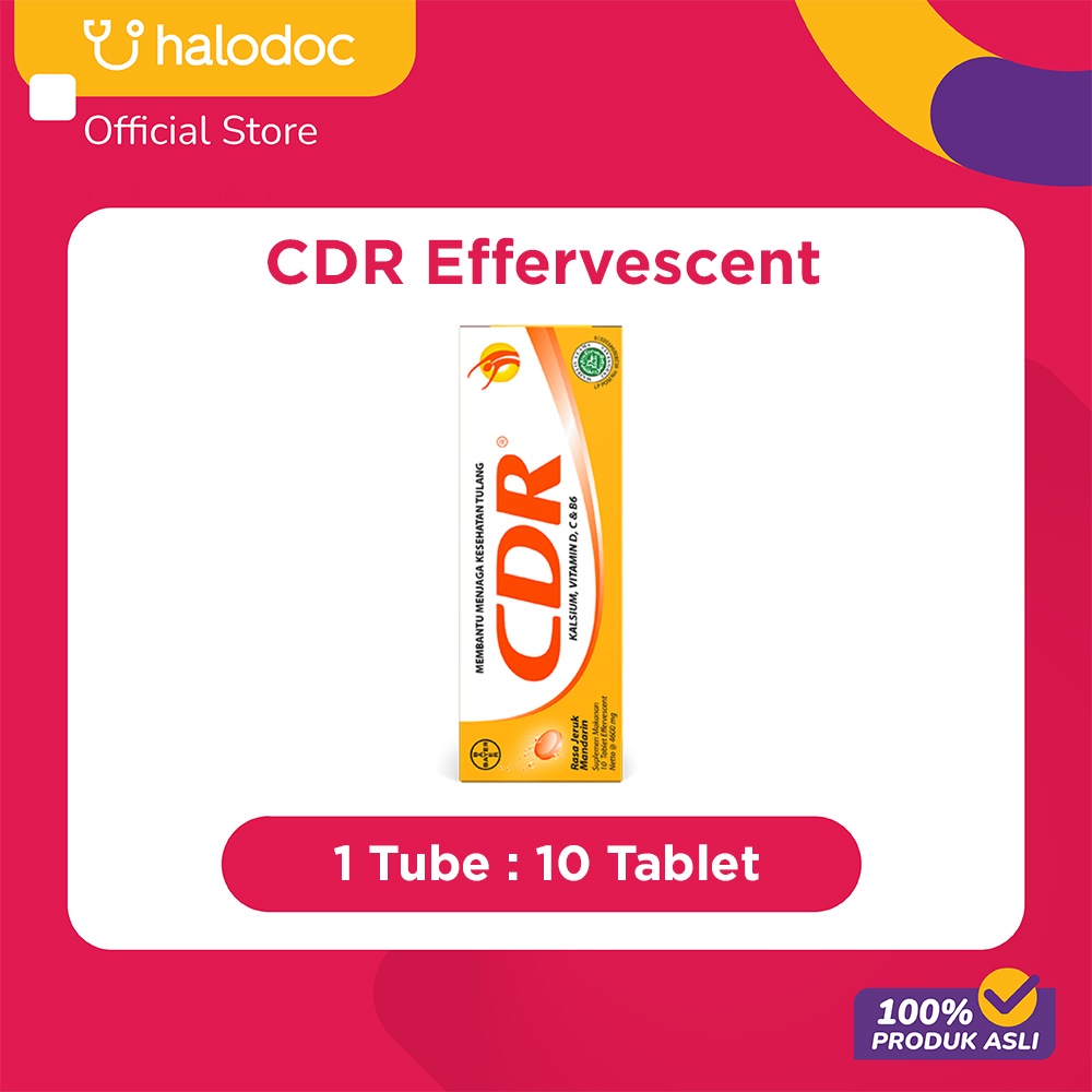 CDR Effervescent 10 Tablet