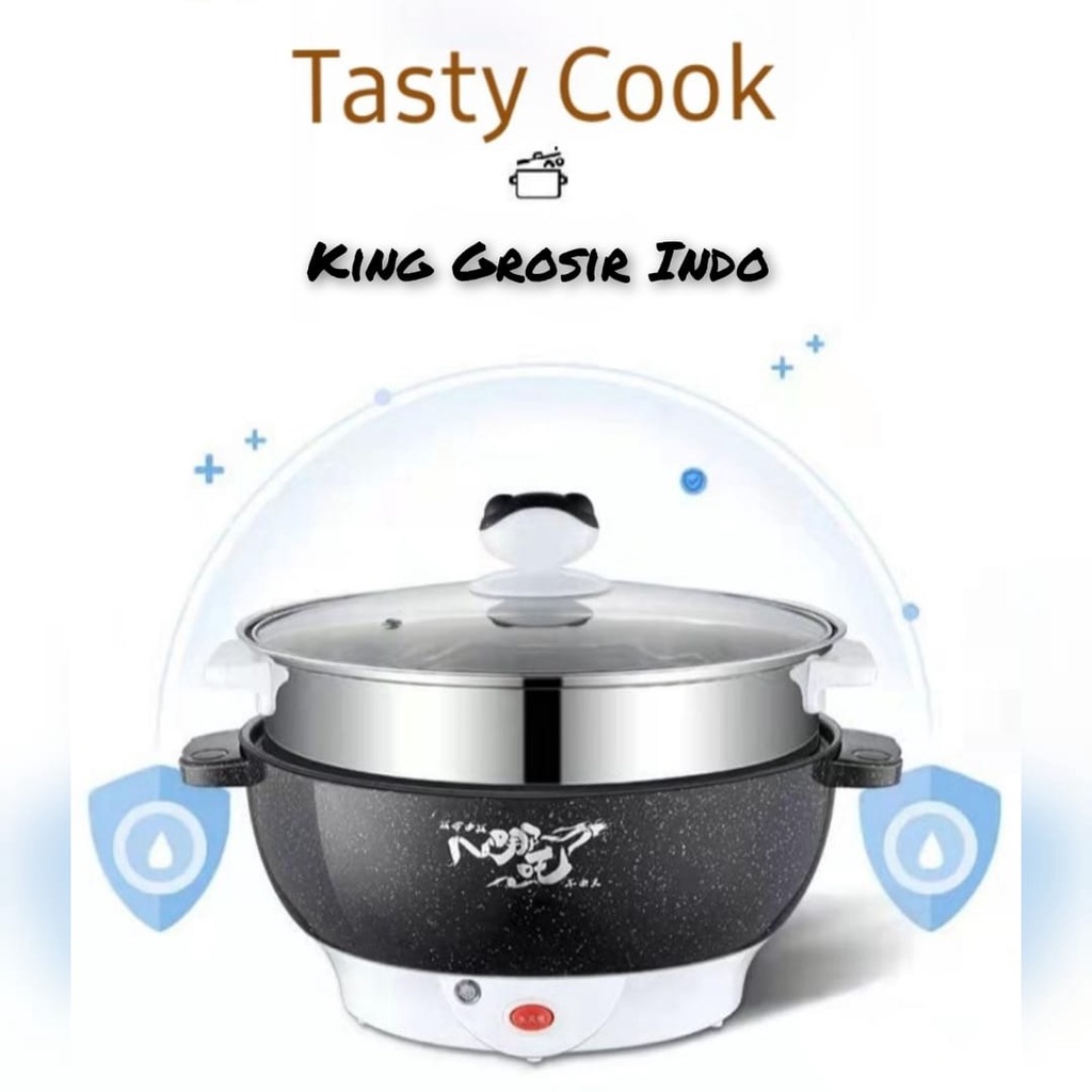 Panci Listrik 2.2 Liter Serbaguna / Frying Pan Multi Function High Quality / Panci Listrik 2.2 L