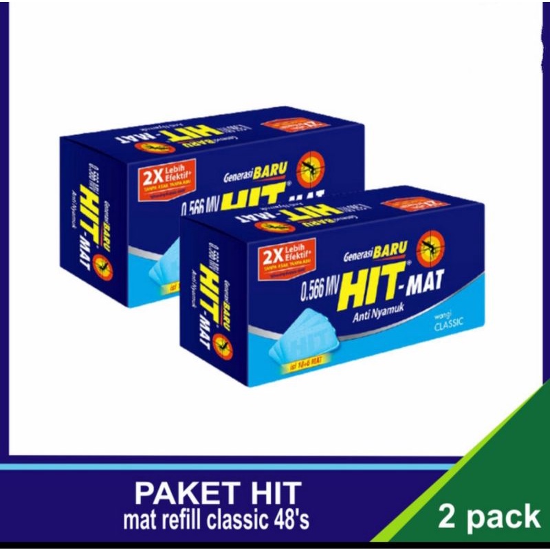 Hit mat refill 48's klasic (2pcs)