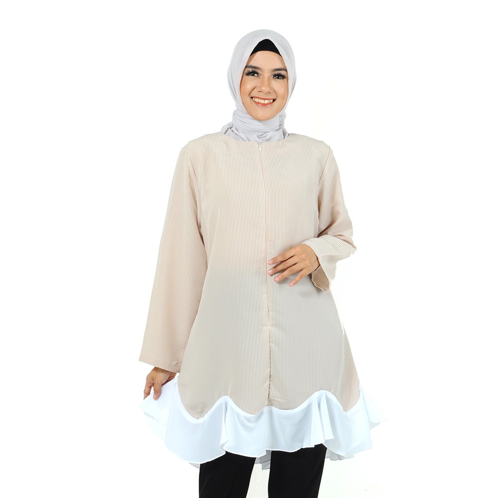 Binx Fashion 013 Bala Atasan  Tunik Wanita Baju  Muslim  