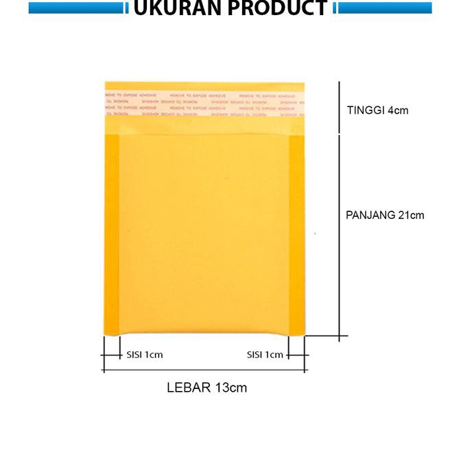 

Bubble Wrap 13*21 cm Envelope Packaging Harga Promo Hanya 1 Bulan !!! BERGARANSI
