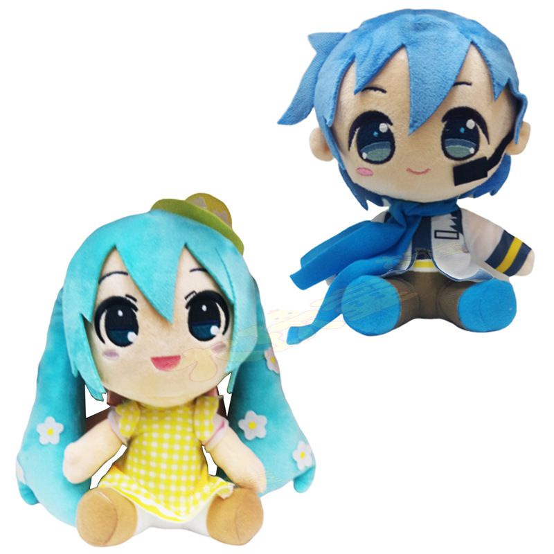 25cm Hatsune Miku Anime Figure Boneka Plush Toys Cartoon Stuffed Dolls Cute Soft Kids Girls Gift Mainan