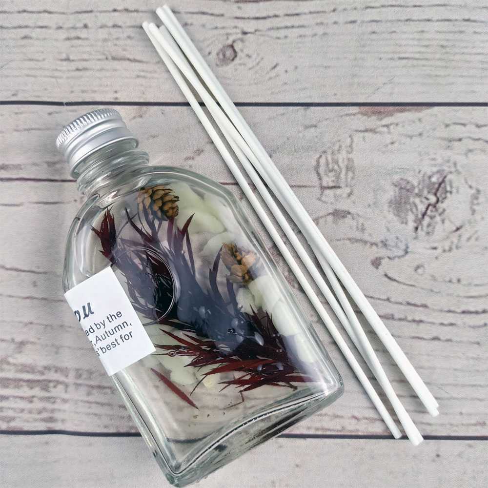 Luxury Reed Diffuser 100ml - Pengharum Ruangan Aromaterapi Inspired by Fragrances Essential Oil-Blue Wind Chimes